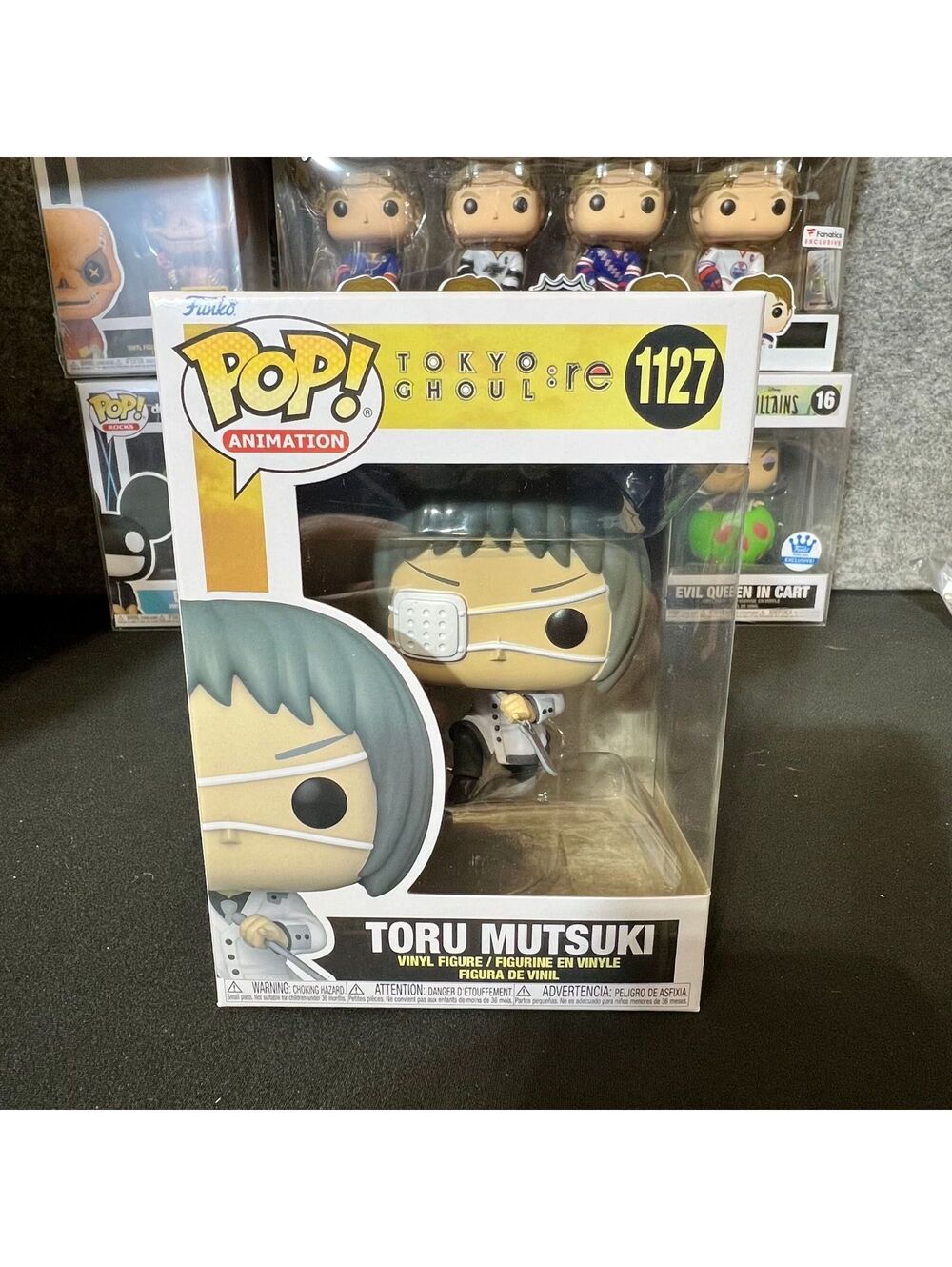 Funko Pop Tokyo Ghoul re Toru Mutsuki 1127 Animation Vinyl Figure